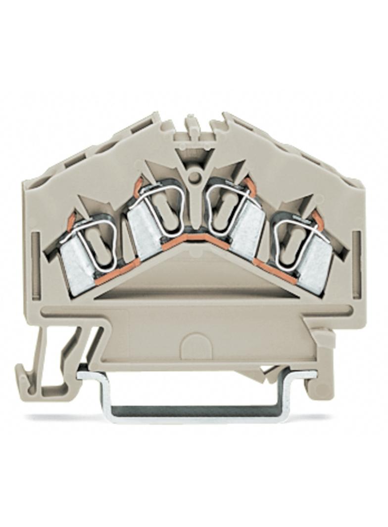 złączka 4-przewodowa Ex 2,5 mm2 jasnoszara