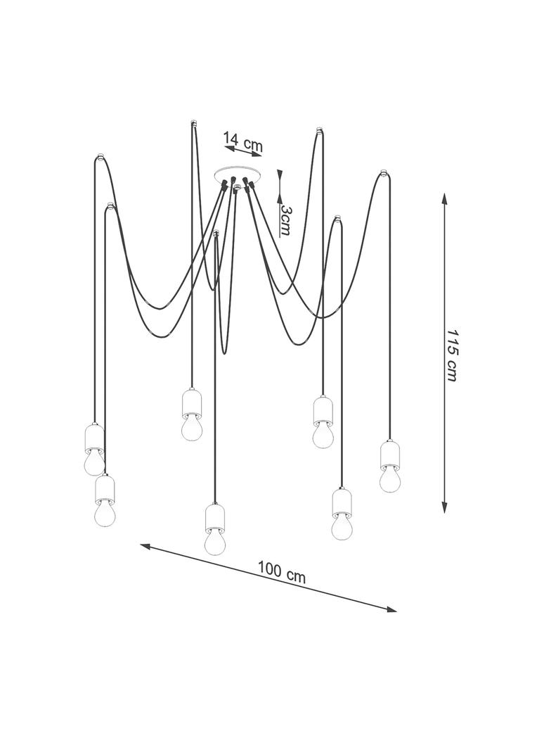 Sollux Żyrandol NESO 7 SL.1162