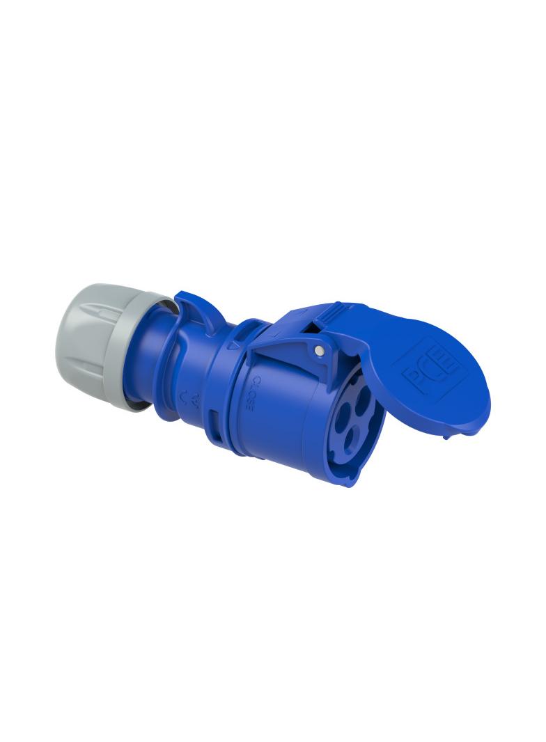 GNIAZDO PRZENOŚNE SHARK 16A 230V 2P+Z  IP44