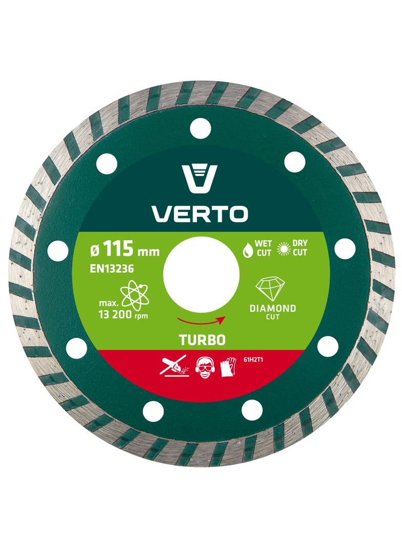 Tarcza diamentowa 115 x 22.2 mm, turbo