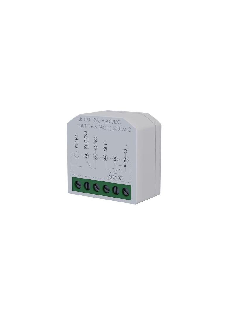 Miniaturowy przekaźnik elektromagnetyczny 1P 16A montaż podtynkowy,U=230V PP-1P-Pico F&F