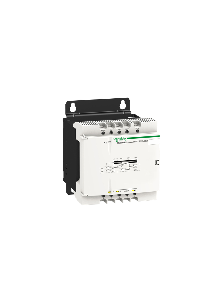 Phaseo ABT7/ABL6, separacyjny transformator napięcia, 230...400 V, 2 x 115 V, 250 VA