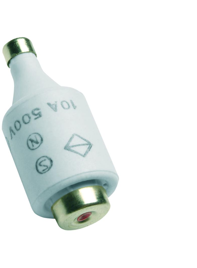 Wkładka bezpiecznikowa DII/E27 wyk.szybkie F (Bi-Wts) 10A 500VAC LE27F10 HAGER