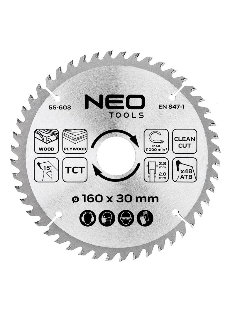 Tarcza do pilarki, widiowa, 160 x 30 mm, 48 zębów