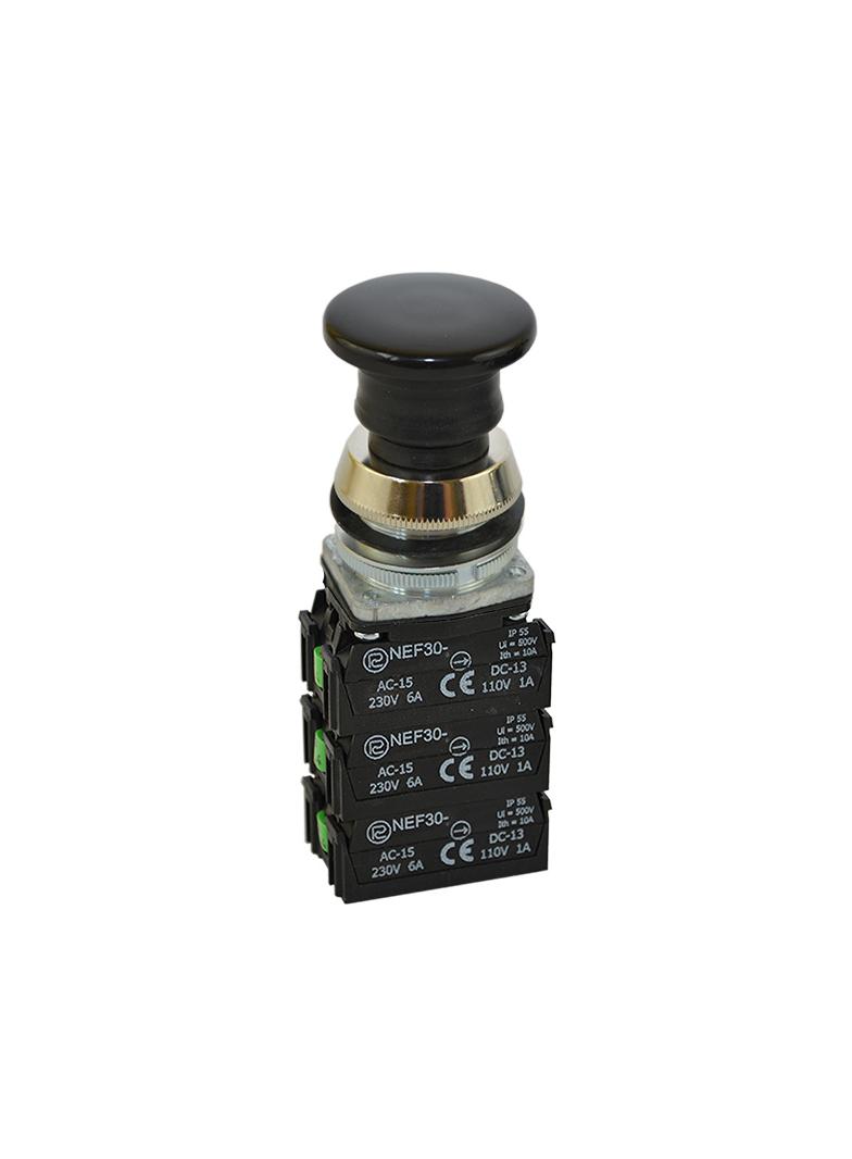 Przycisk NEF30-UD3X3Y czarny W0-NEF30-UD 3X3Y S PROMET