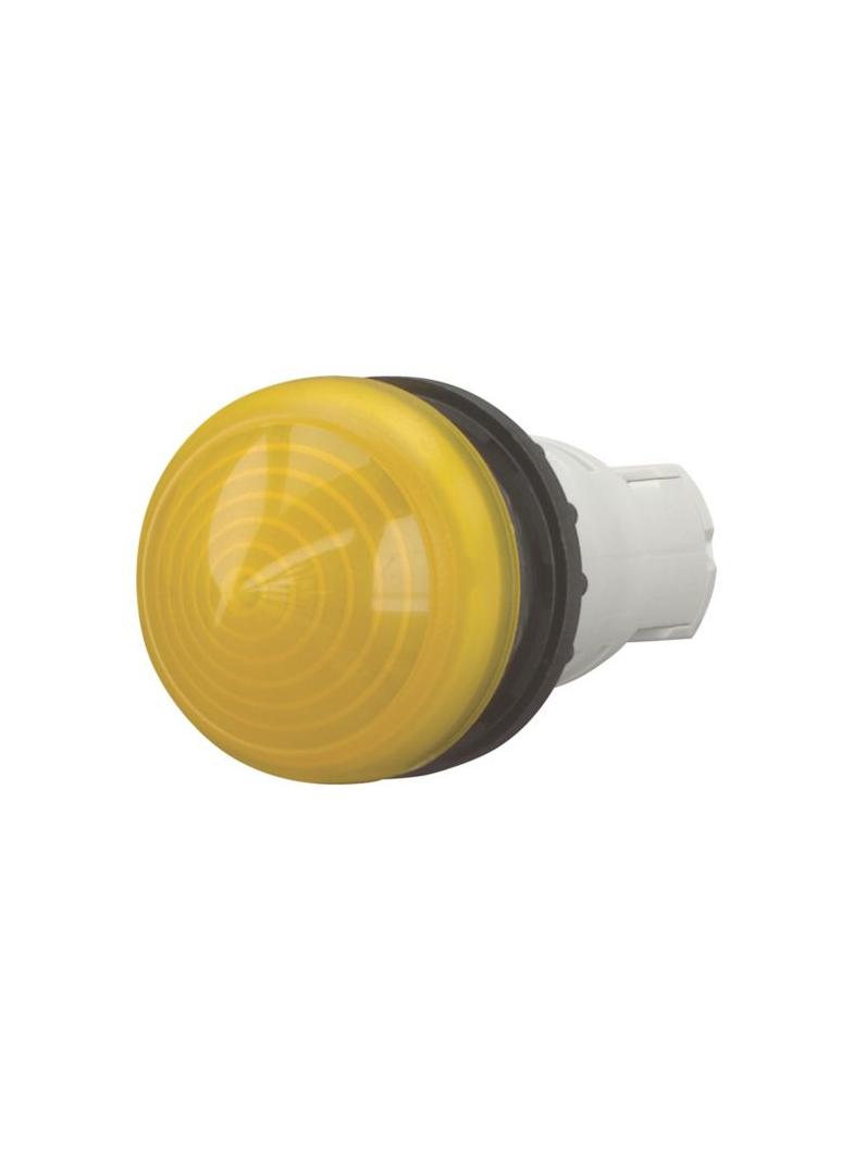 M22-LCH-Y Lampka sygnalizacyjna 22mm żółta do żarówek z trzonkiem wystająca 216917 EATON