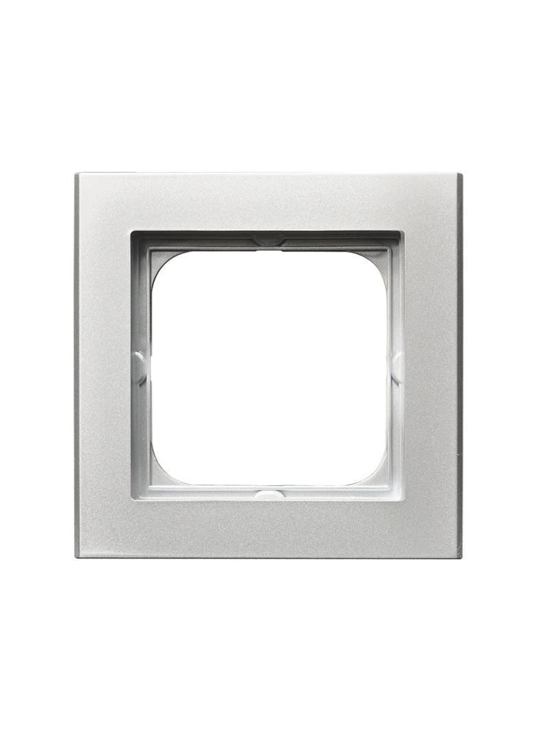 SONATA Ramka pojedyncza - kolor srebro mat