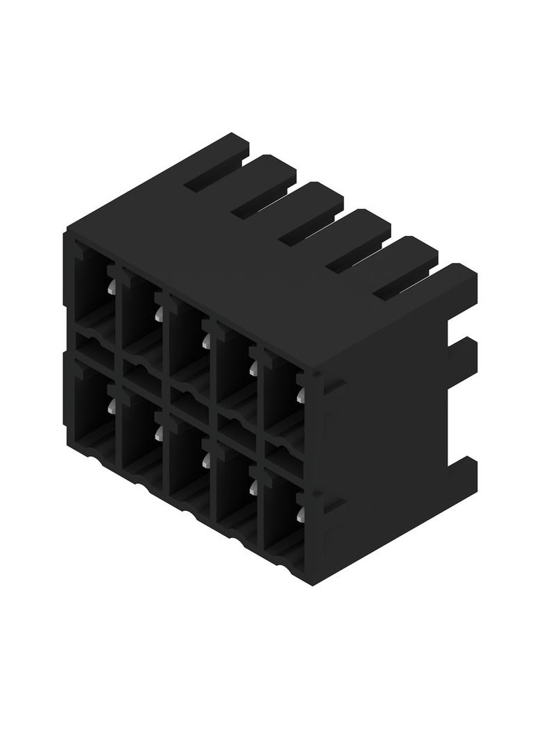 SCDN-THR 3.81/10/90G 1.5SN BK BX Wtyki PCB (złącza płyty), 3.81 mm, Liczba biegunów: 10, kąt odejścia: 90° /50szt./ 1039300000 WEIDMÜLLER