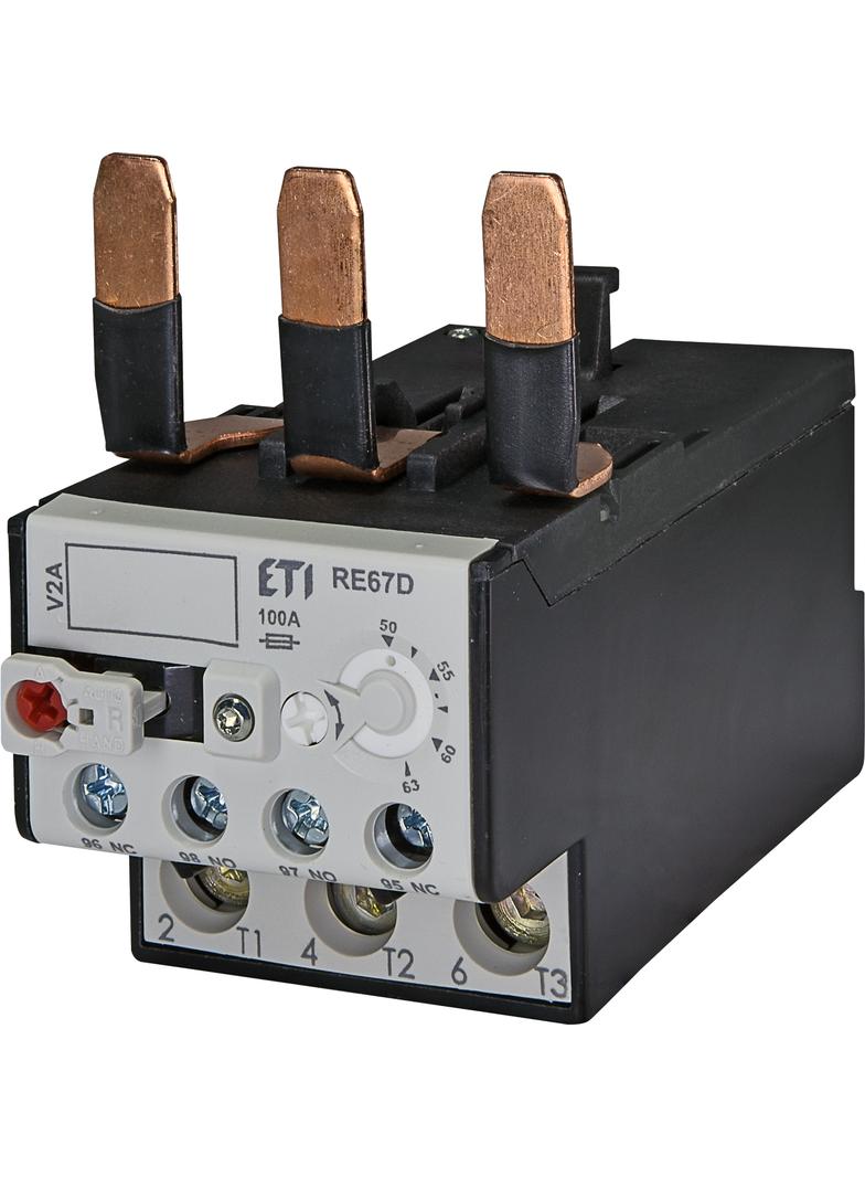 Przekaźnik termiczny RE67.2D-63 50-63A 004644418 ETI