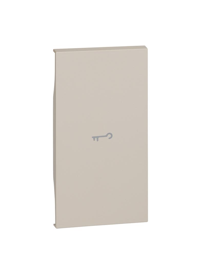 LIVING NOW - KLAWISZ Z SYMBOLEM  KLUCZ  - 2 MODUŁY - PIASKOWY BEŻ, Bticino