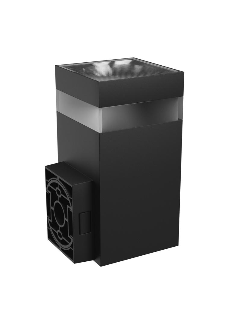 TORRE RING 9W CCT 230V IP54 99x78x156MM CZARNY KWADRATOWA ELEWACYJNA