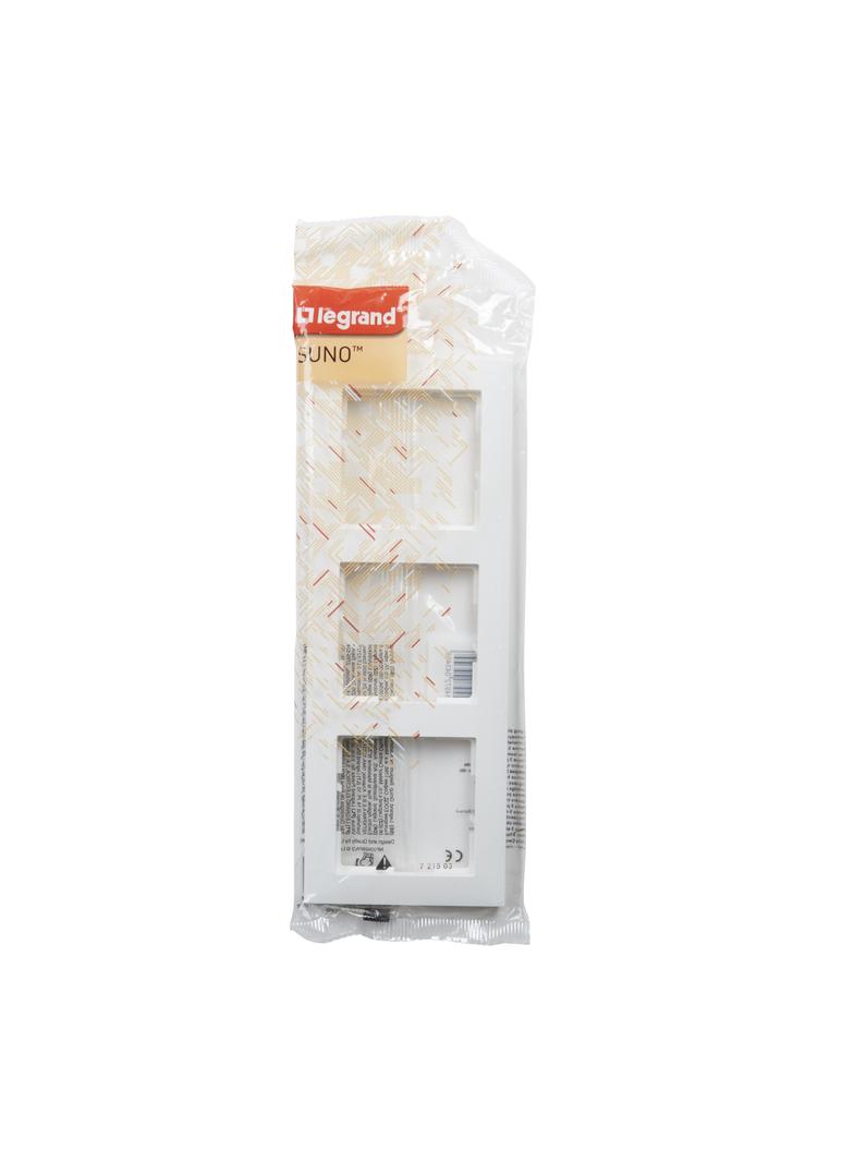 Suno Ramka Potrójna 3-Krotna Biały  721503 LEGRAND
