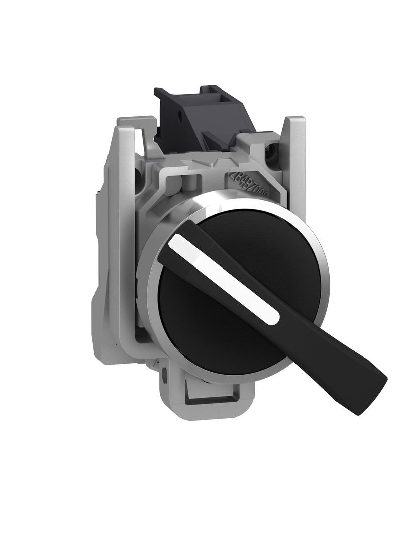 Harmony XB4 Przełącznik 2 pozycyjny, czarny, metalowy XB4BJ21