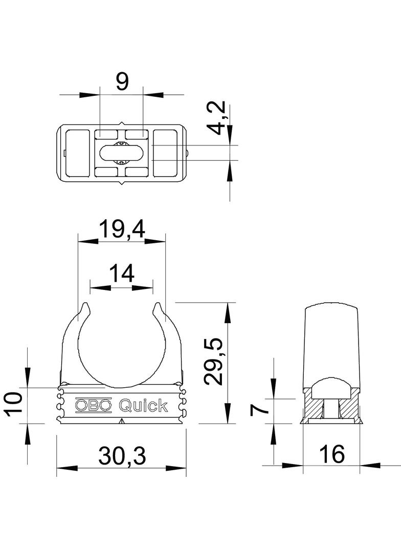 2955 F/M20, UCHWYT QUICK M20 OGNIOODPOR.