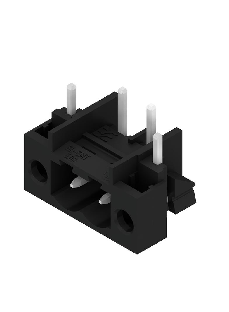 SL-SMT 5.08HC/02/270FH 3.2SN BK BX Wtyki PCB (złącza płyty), 5.08 mm, Liczba biegunów: 2, kąt odejścia: 270° /100szt./ 1877190000 WEIDMÜLLER