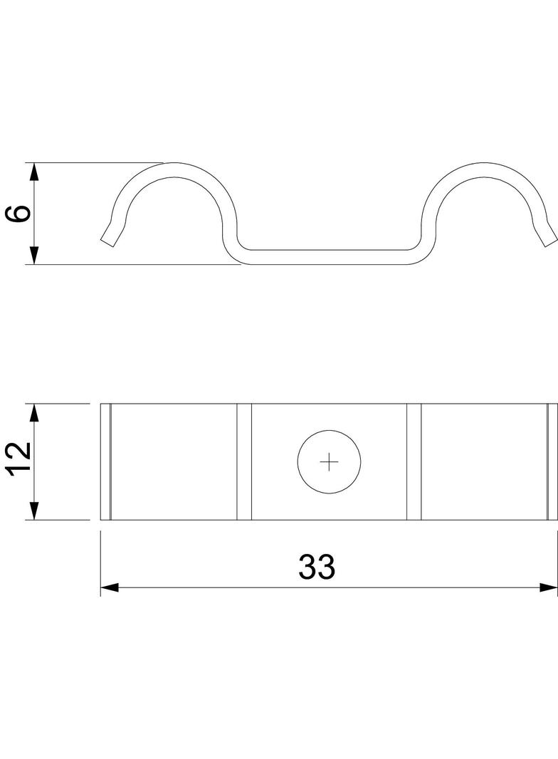 1015 D 5 G Obejma mocująca