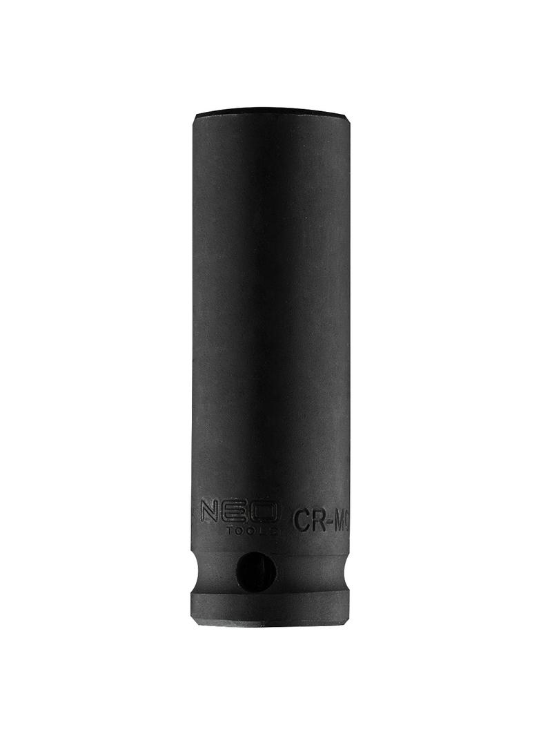 Nasadka udarowa 1/2" długa, 16 x 78mm , Cr-Mo