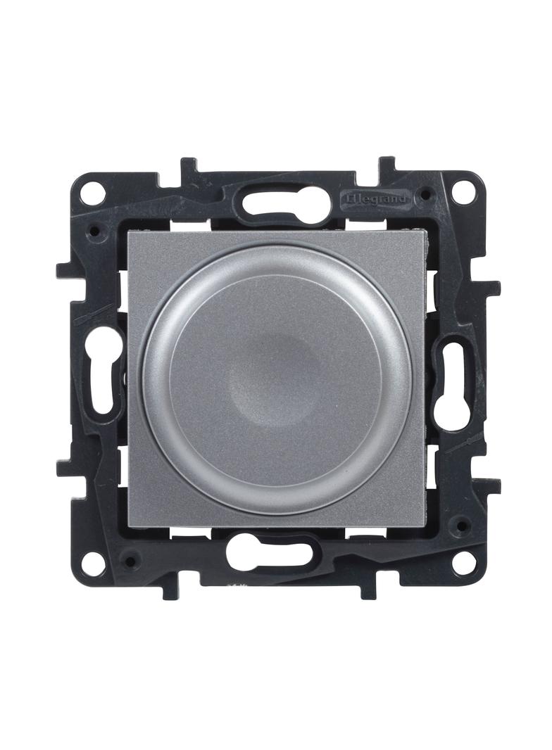 Niloe Step - ściemniacz obrotowy 2-przewodowy- kolor aluminium, Legrand