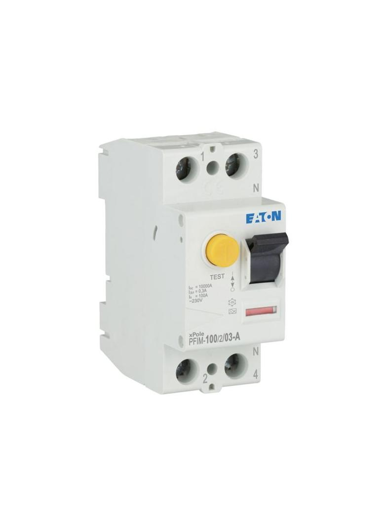 PFIM-100/2/03-A Wyłącznik różnicowoprądowy 10kA 100A 2P 300mA typ A 102828 EATON