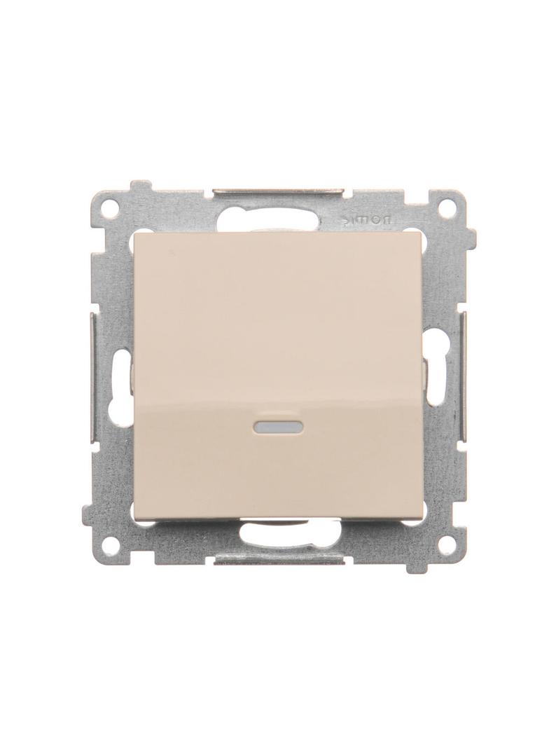 SIMON 54 WMDL-011xP2-041 Przycisk pojedynczy zwierny z podświetleniem LED bez piktogramu (moduł) 16A