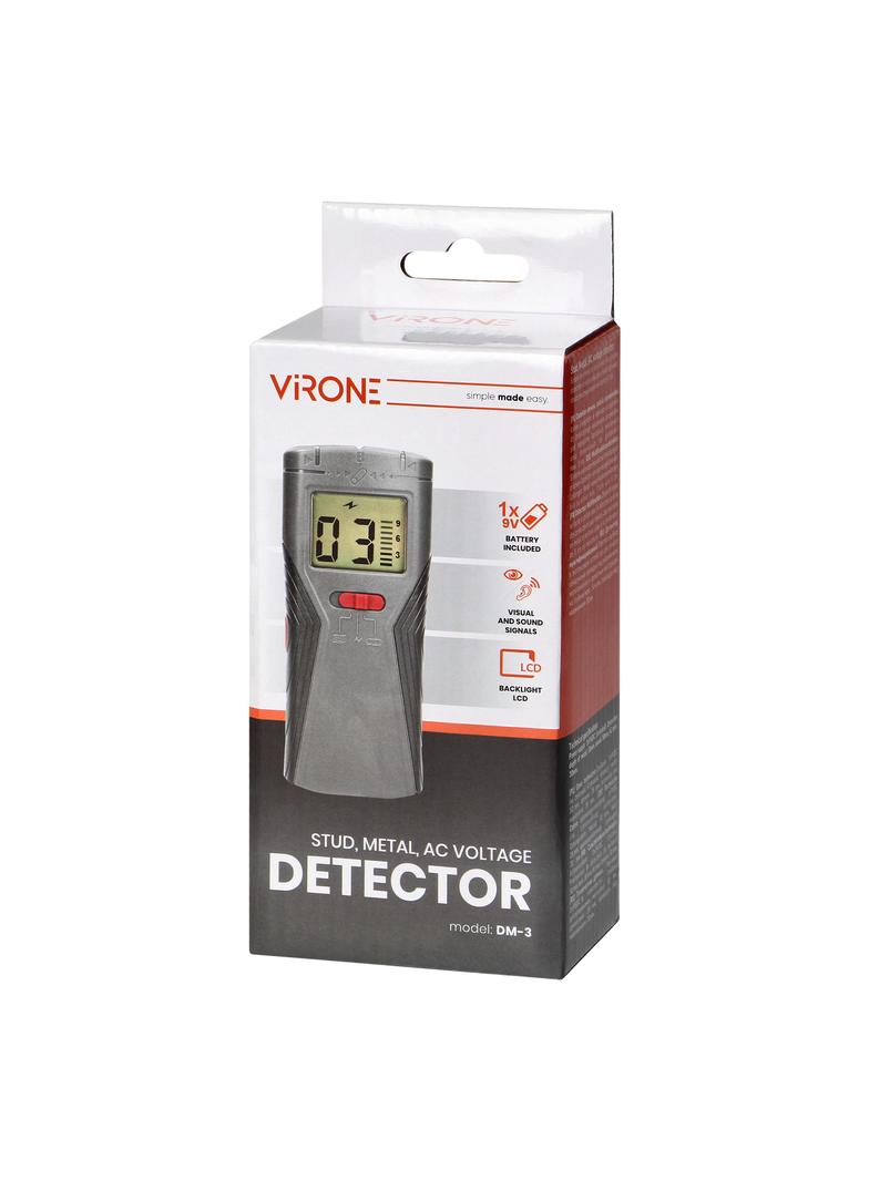 Detektor przewodów drewna i metalu 3w1 DM-3 ORNO