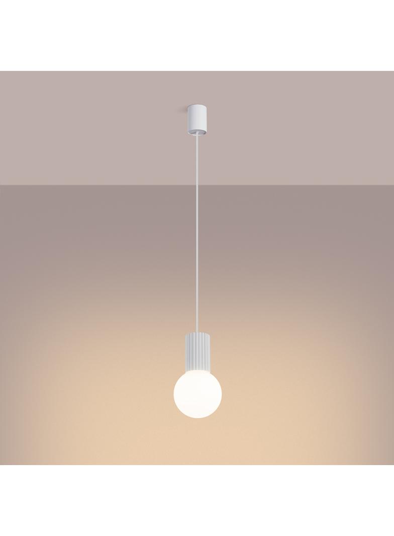 Lampa wisząca HALO 1 biała