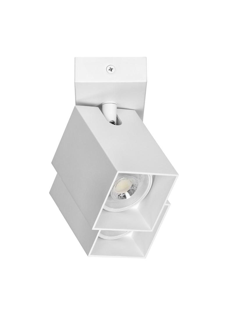 KUBAR SP 2, oprawa ścienno-sufitowa, GU10 max. 2x35W, IP20, biała