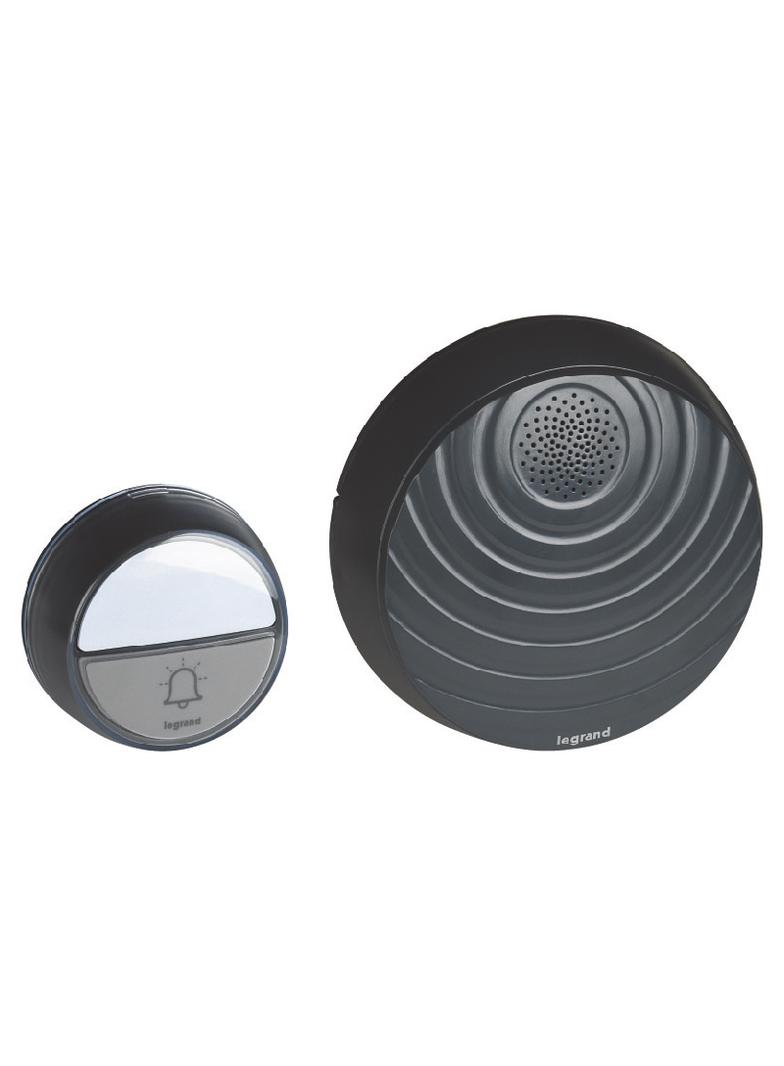 ZESTAW DZWONKOWY BEZPRZEWODOWY COMFORT - ANTRACYT, Legrand