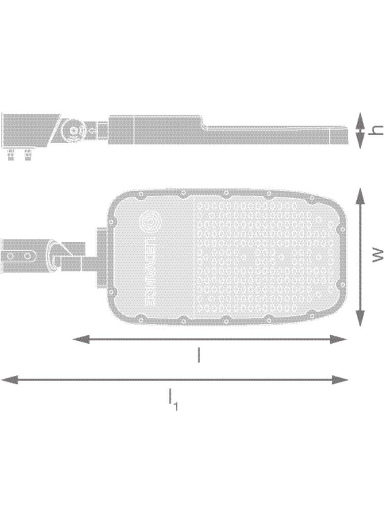 Oprawa SL AREA SPD XL V 150W 727 RV35ST GY
