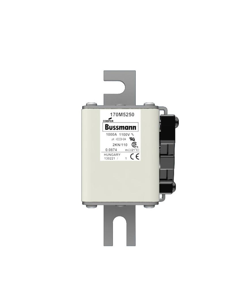 FUSE 1000A 1100V 2KN/110 AR Wkładka szybka 1000A AC 1100V rozmiar 2 61x77x138 mm aR DIN IE 170M5250