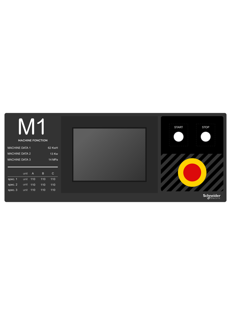 Panel Legenda 500 X 200 Szablon 1