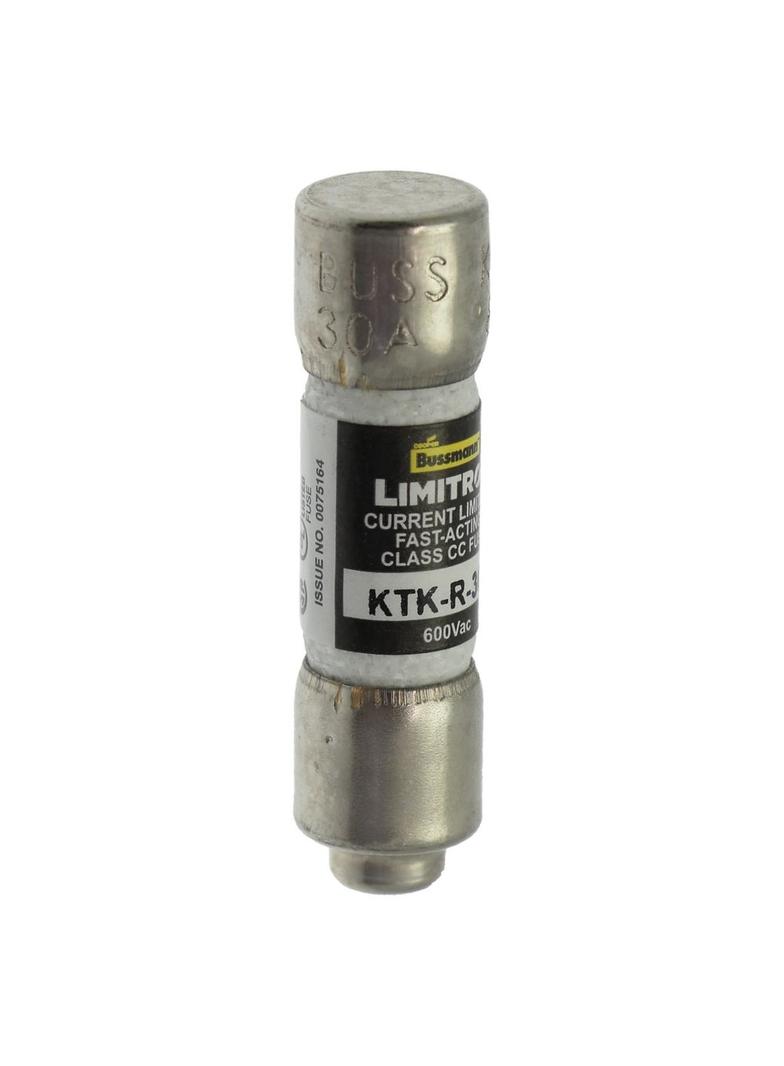 CLASS CC FAST ACTING FUSE 30A 600VAC Limitron Klasa CC KTK-R-30 EATON
