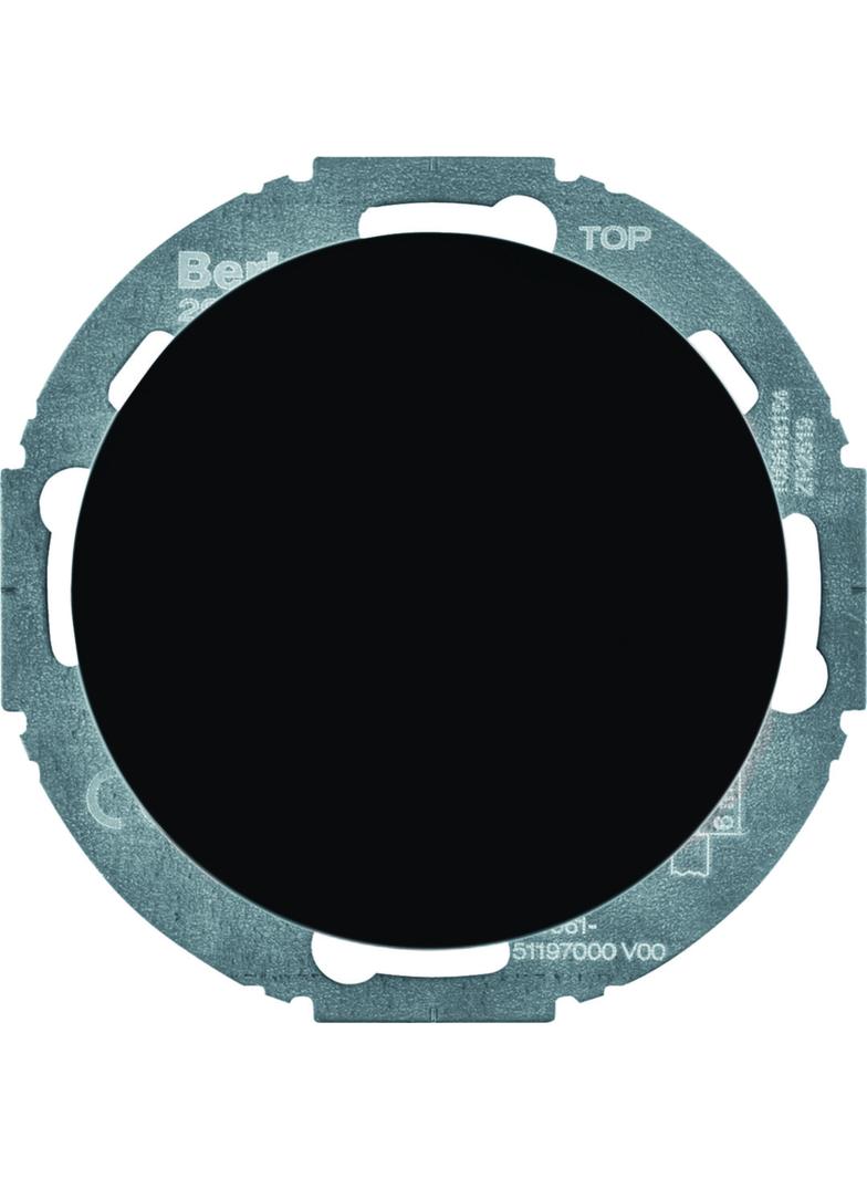 R.classic Rozszerzenie ściemniacza obrotowego komfort z płytką czołową, czarny