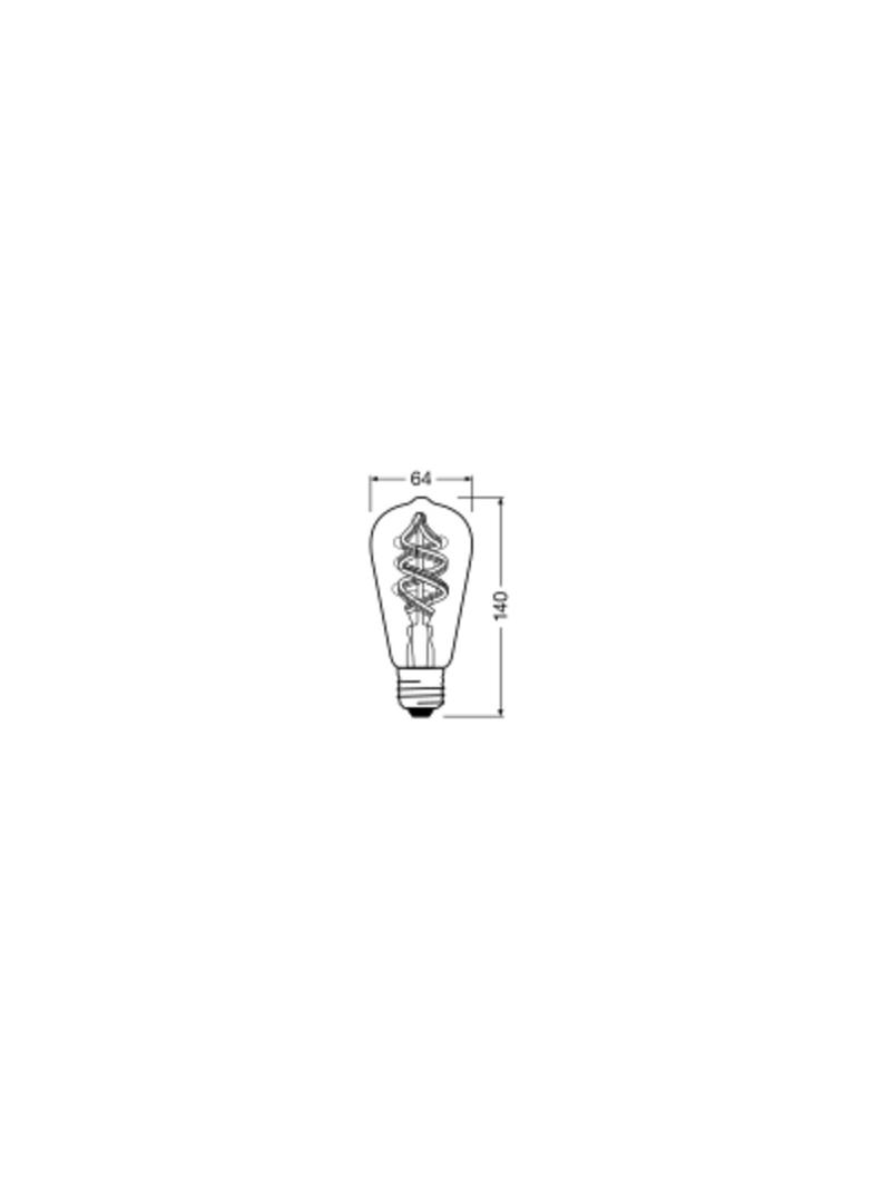 Lampa LED SMART+ WiFi CL Edison Filament szkło przezroczyste RGBW 30  4,5W/827 E27