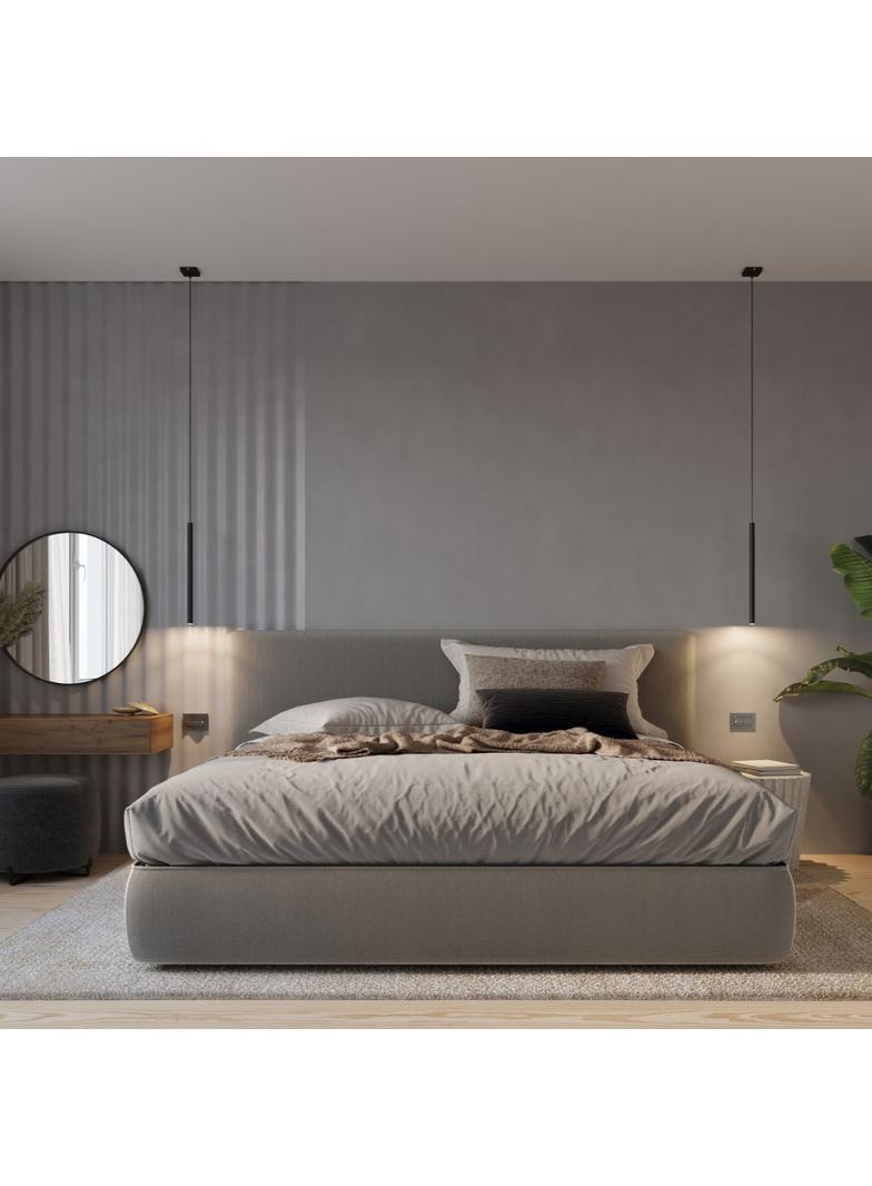 Sollux Lampa wisząca PASTELO 5P czarna SL.1176