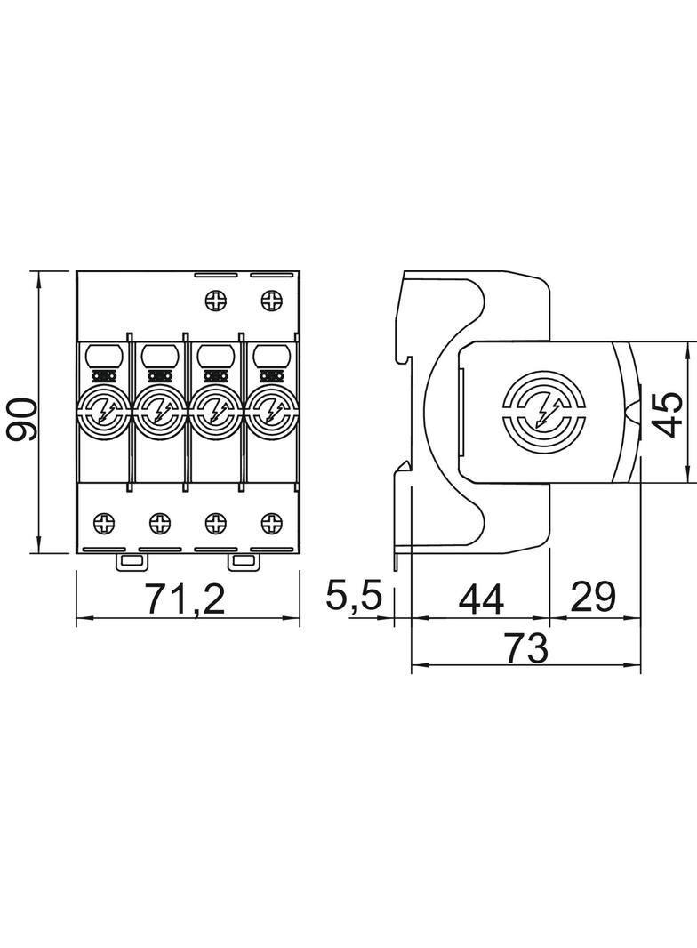 V20-4-550, Ogranicznik przepięć V20
