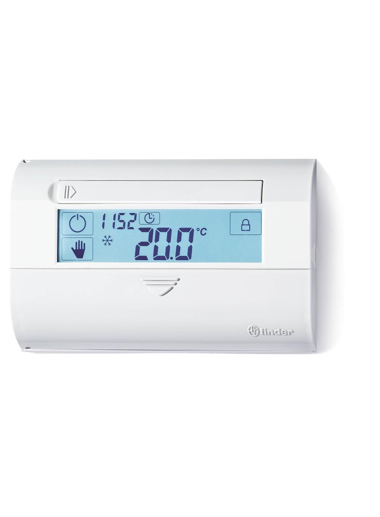 Termostat tygodniowy naścienny z ekranem dotykowym - biały, 1C.61.9.003.0101