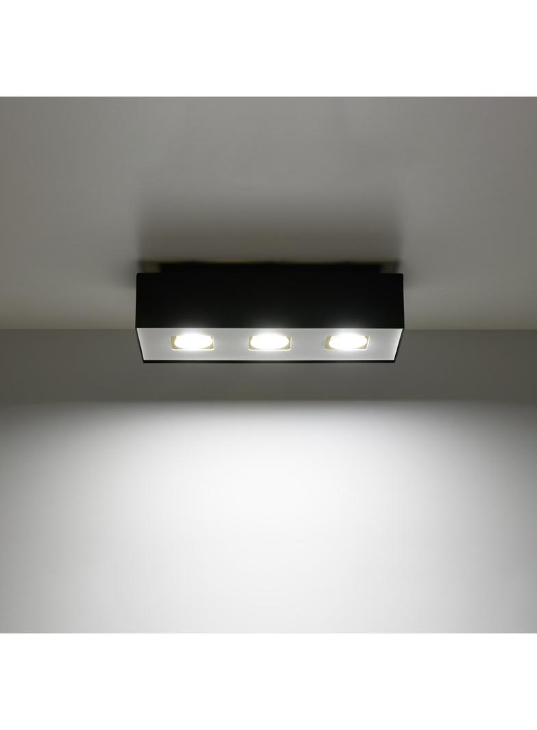 Sollux Plafon MONO 3 czarny SL.0072