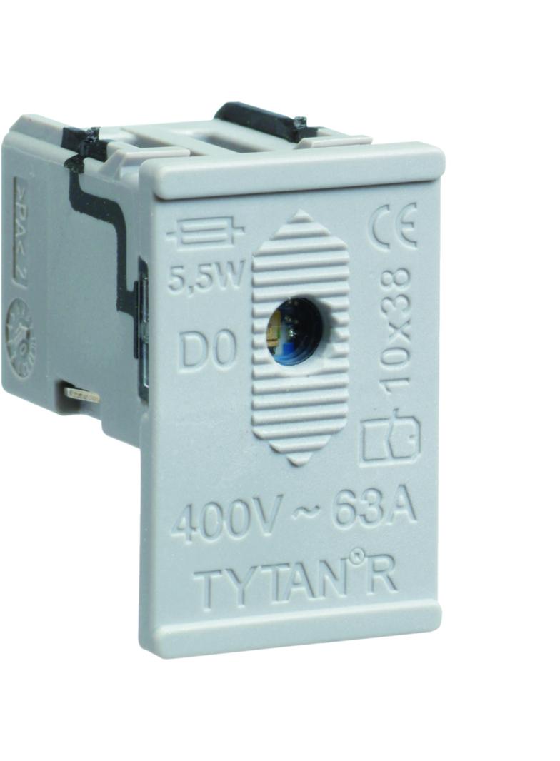 Szufladka do rozłącznika bezpiecznikowego listwowego L063M D01/D02 6szt. LE063SH HAGER