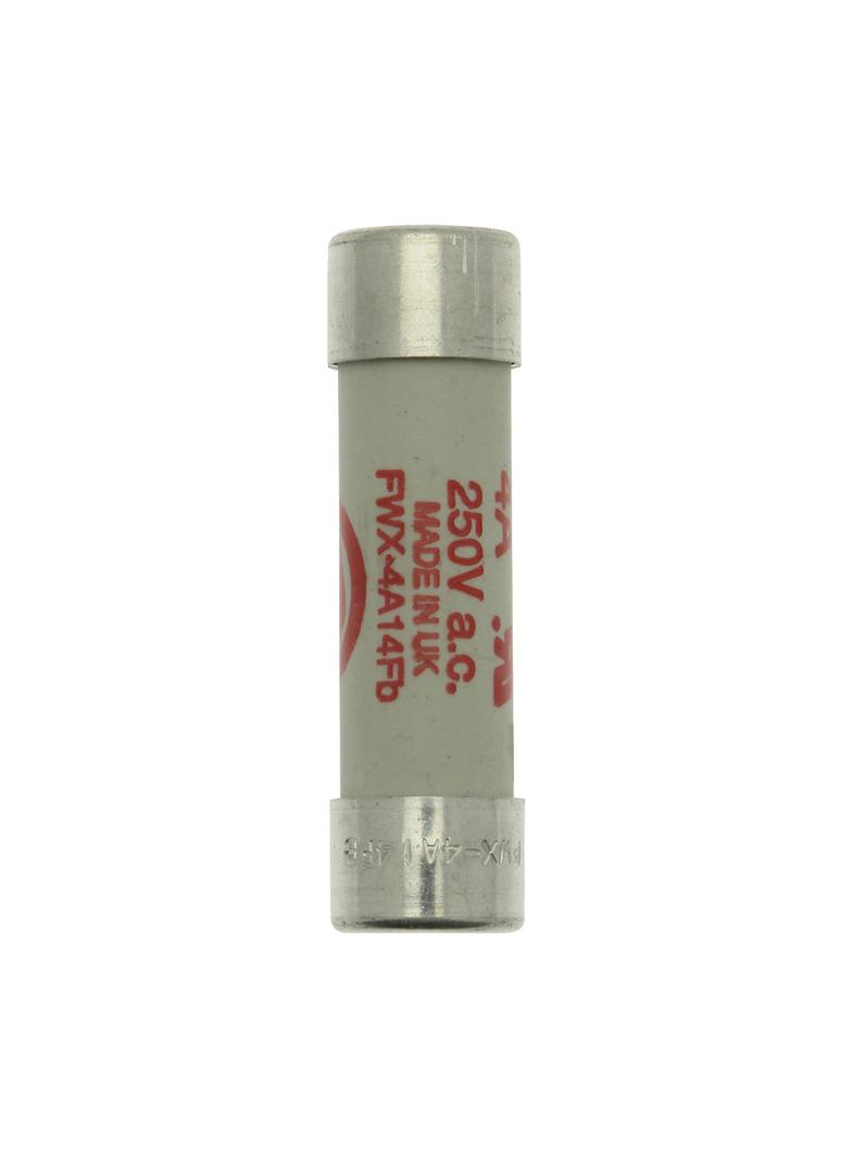 4A 250V AC 14x51mm S/COND FERRULE FUSE Wkładka szybka 4A AC 250V DC 250V 14x51 mm aR UL FWX-4A14F EA