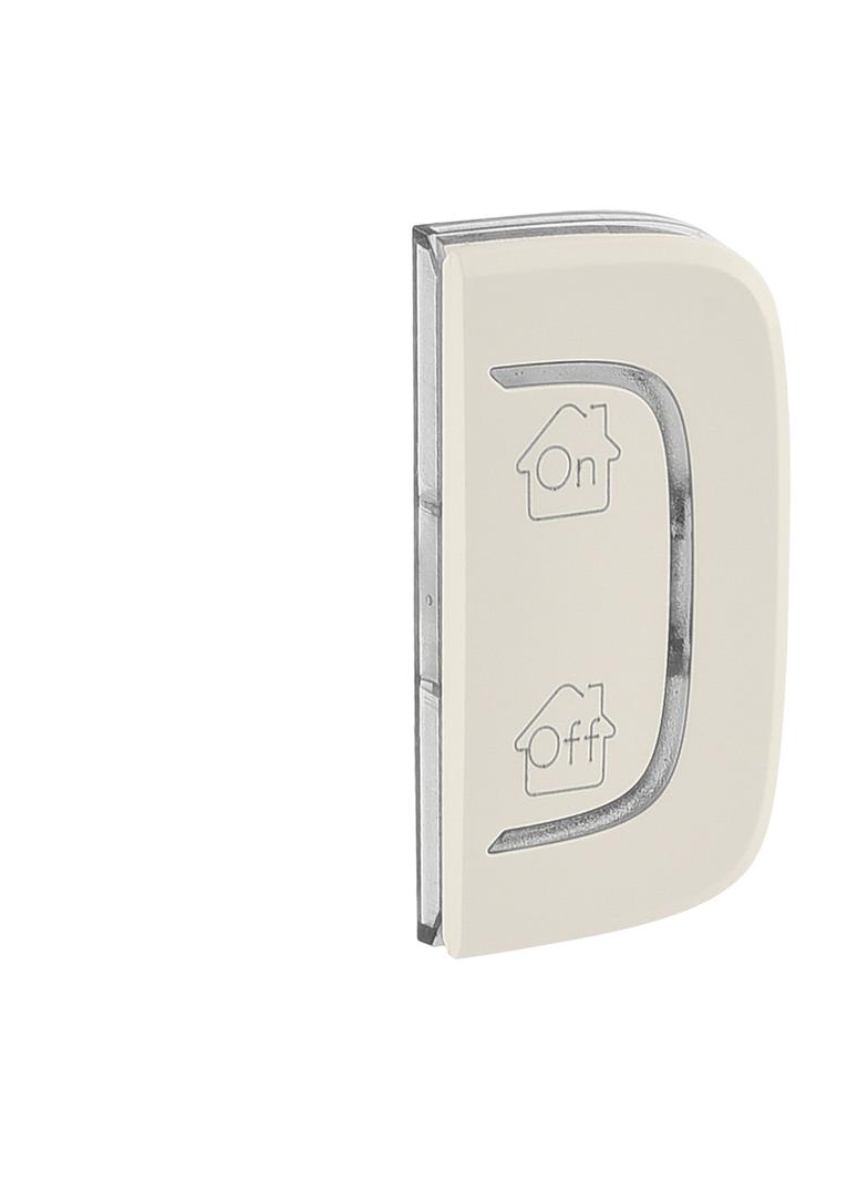 MY HOME VALENA ALLURE - KLAWISZ PRAWY ON/OFF-GEN KREMOWY, Legrand