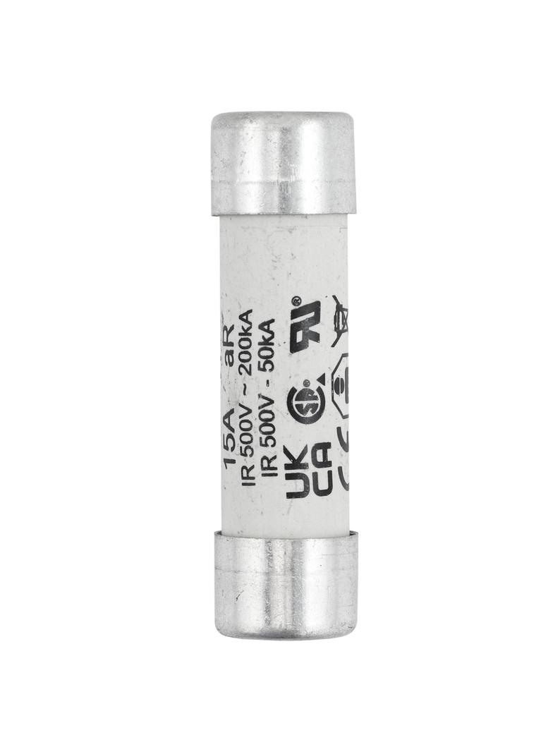 15A 500V AC UL 14x51mm FERRULE FUSE Wkładka szybka 15A AC 500V 14x51 mm aR UL FWH-15A14F EATON