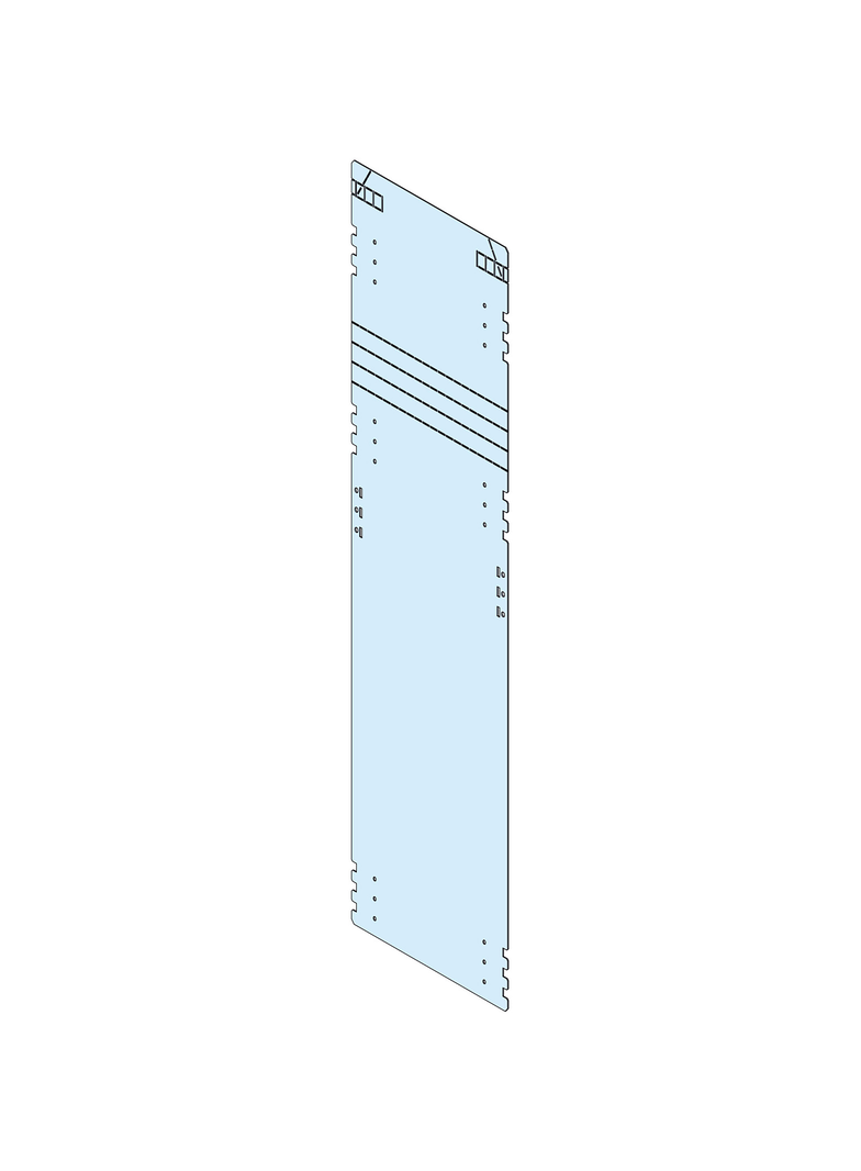 Rozdzielnice PrismaSet, przegroda między szafami rozdzielczymi 400mm