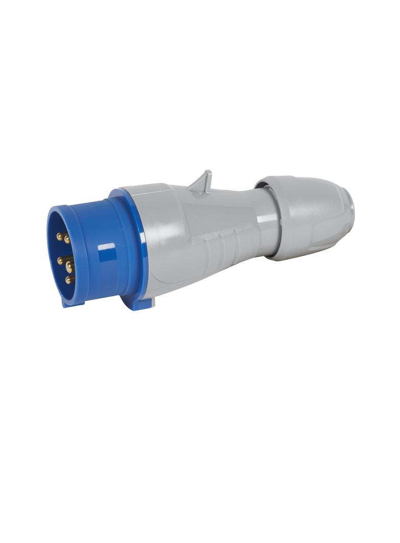 P17 Tempra Pro Wtyczka Przenośna 16A 3P+N+Z 230V IP44  555126 LEGRAND