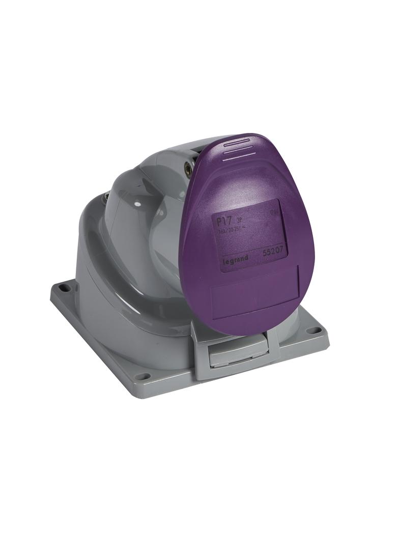 P17 GNIAZDO STACJONARNE 16 A/24 V/3P IP44, Legrand
