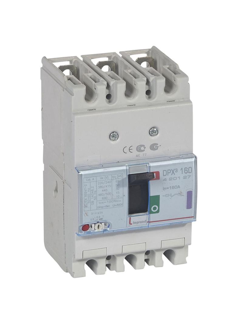 Wyłącznik DPX3 160 3P 160A 50Ka 420127 LEGRAND
