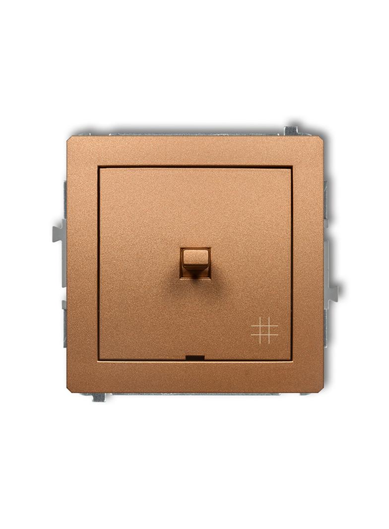 DECO Mechanizm łącznika krzyżowego w stylu amerykańskim złoty metalik