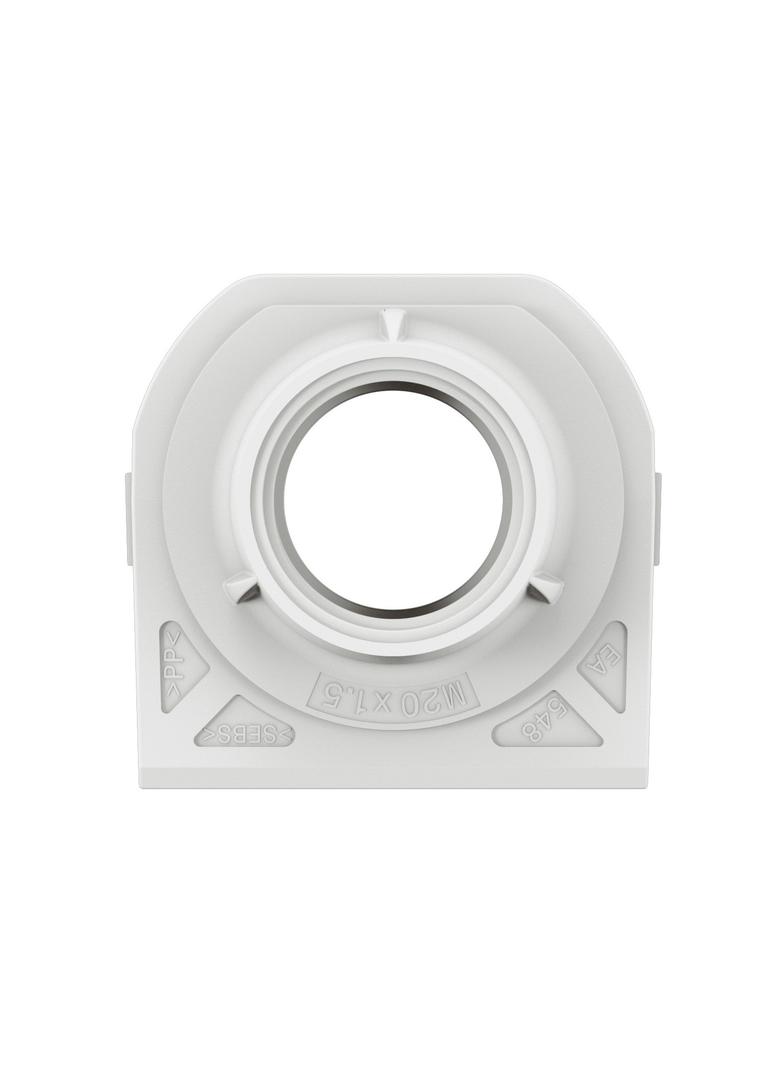 NOWE PLEXO - PRZEPUST KABLOWY - 1 WEJŚCIE - IS020 BIAŁY