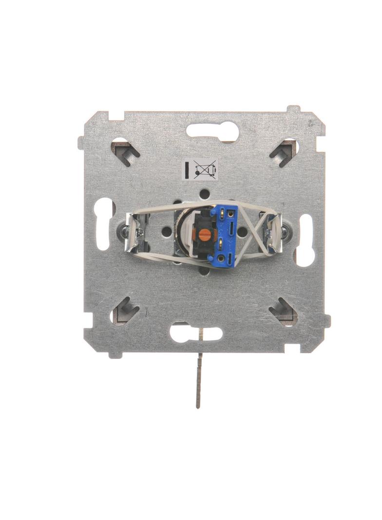 Łącznik na kluczyk pojedynczy jednobiegunowy 2 pozycyjny /0-I/ styk 1Z 5A 250V DW1K.01/46 KONTAKT