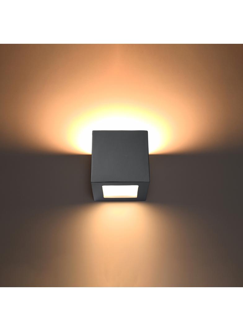 Sollux Kinkiet ceramiczny LEO szary SL.0871